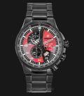 Expedition E 6747 MC BIPRE Chronograph Men Red Dial Black Stainless Steel Strap-0