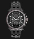 Expedition Chronograph E 6748 MC BEPBARE Man Black Dial Black Stainless Steel Strap-0