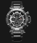 Expedition Chronograph E 6751 MC BEPBABA Man Black Dial Black Stainless Steel Strap-0