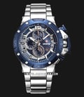Expedition Chronograph E 6751 MC BTUBUBU Man Blue Dial Stainless Steel Strap-0