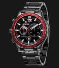Expedition E 6753 MC BIPBARE Chronograph Man Black Dial Black Stainless Steel-0