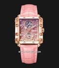 Expedition E 6757 BFLRGPN Ladies Pink Dial Pink Blush Leather Strap-0