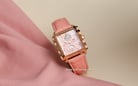 Expedition E 6757 BFLRGPN Ladies Pink Dial Pink Blush Leather Strap-5