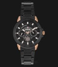 Expedition E 6758 BF BBRBA Ladies Black Dial Black Stainless Steel Strap-0