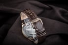 Expedition E 6765 BF LRGBA Ladies Black Dial Brown Leather Strap-5