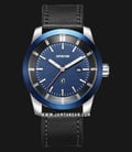 Expedition E 6773 MD LTUBU Man Blue Dial Black Leather Strap-0