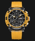 Expedition Chronograph E 6781 PMC RTBBAYL Men Black Dial Yellow Rubber Strap-0