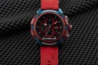 Expedition Chronograph E 6781 PMC RTURE Men Black Dial Red Rubber Strap-6