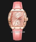 Expedition Ladies E 6782 BF LRGPN Pink Dial Pink Leather Strap-0