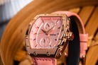 Expedition Ladies E 6782 BF LRGPN Pink Dial Pink Leather Strap-4