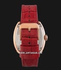 Expedition E 6782 BF LRGSLRE Ladies Mother Of Pearl Dial Red Leather Strap-2