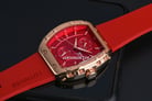Expedition Ladies E 6782 BF RRGRE Red Dial Red Rubber Strap-6
