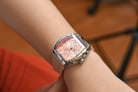 Expedition Ladies E 6782 BF RSSPN Pink Dial Pink Rubber Strap-7