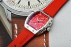 Expedition Ladies E 6782 BFRSSRE Red Dial Red Rubber Strap-6