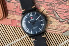 Expedition E 6789 MD LIPBU Men Navy Dial Black Leather Strap-3