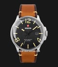 Expedition E 6789 MD LSSBAIV Men Black Dial Brown Leather Strap-0