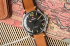 Expedition E 6789 MD LSSBAIV Men Black Dial Brown Leather Strap-3