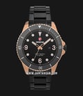 Expedition Sport E 6792 MD BBRBA Men Black Dial Black Stainless Steel Strap-0