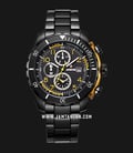 Expedition E 6795 MC BIPBAYL Chronograph Men Black Dial Black Stainless Steel Strap-0