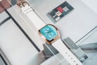Expedition Ladies E 6800 BF RRGLB Tosca Dial White Rubber Strap-5