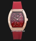 Expedition Ladies E 6800 BF RRGRE Red Dial Red Rubber Strap-0