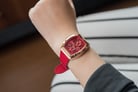 Expedition Ladies E 6800 BF RRGRE Red Dial Red Rubber Strap-11