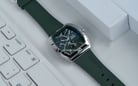 Expedition Ladies E 6800 BF RSSCY Green Dial Green Rubber Strap-6