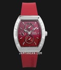 Expedition Ladies E 6800 BF RSSRE Red Dial Red Rubber Strap-0
