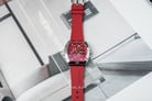 Expedition Ladies E 6800 BF RSSRE Red Dial Red Rubber Strap-7