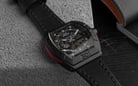Expedition Automatic E 6800 MA LIPBARE Black Skeleton Dial Black Leather Strap-3