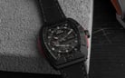 Expedition Automatic E 6800 MA LIPBARE Black Skeleton Dial Black Leather Strap-5