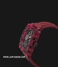 Expedition Ladies E 6808 MF RIGBARE Black Dial Red Rubber Strap-1