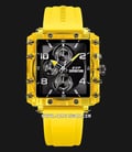 Expedition Ladies E 6808 MF RIGBAYL Black Dial Yellow Rubber Strap-0