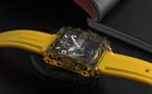 Expedition Ladies E 6808 MF RIGBAYL Black Dial Yellow Rubber Strap-3