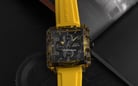 Expedition Ladies E 6808 MF RIGBAYL Black Dial Yellow Rubber Strap-4