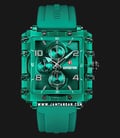 Expedition E 6808 MF RIGLE Ladies Green Dial Green Rubber Strap-0