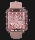 Expedition Ladies E 6808 MF RRGPN Pink Dial Pink Silicone Strap-0