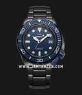 Expedition Automatic E 6809 MA BIPBU Blue Dial Black Stainless Steel Strap + Extra Nylon Strap-0