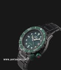 Expedition Automatic E 6809 MA BIPGN Green Dial Black Stainless Steel Strap + Extra Nylon Strap-1