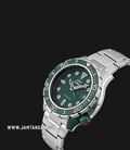 Expedition E 6809 MA BSSGN Automatic Men Green Dial Stainless Steel Strap + Extra Nylon Strap-1