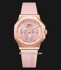 Expedition Ladies E 6816 BF RRGPN Glamour Pink Dial Pink Rubber Strap-0