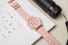 Expedition Ladies E 6816 BF RRGPN Glamour Pink Dial Pink Rubber Strap-4