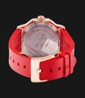 Expedition Ladies E 6816 BF RRGRE Glamour Red Dial Red Rubber Strap-3