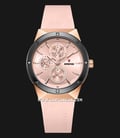 Expedition Ladies E 6818 BF RBRLN Light Pink Dial Light Peach Rubber Strap-0