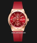 Expedition Ladies E 6818 BF RRGRE Red Dial Red Rubber Strap-0