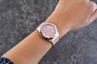 Expedition Sport E 6818 BF RSSPN Ladies Pink Dial Pink Rubber Strap-5