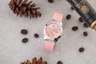 Expedition Sport E 6818 BF RSSPN Ladies Pink Dial Pink Rubber Strap-6