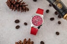 Expedition Ladies E 6818 BF RSSRE Red Dial Red Rubber Strap-3