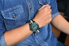 Expedition Automatic E 6819 MA NIPGN Water Resistant 200M Men Green Dial Nylon Strap-6
