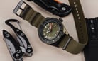 Expedition Automatic E 6819 MA NIPGNGN Water Resistant 200M Men Green Olive Dial Nylon Strap-5